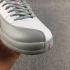 Nike Air Jordan Retro XII 12 Weiß-Wolfsgrau Cool Vivid Pink Damenschuhe