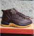 Nike Air Jordan XII 12 Retro Chocolate Marrón Hombres Zapatos De Baloncesto