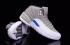 Sepatu Pria Nike Air Jordan XII 12 Retro Abu-abu Putih Biru 130690 007