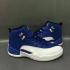 Nike Air Jordan XII 12 Retro Royal Blue White Men Basketbalové boty
