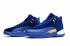 Nike Air Jordan XII 12 Retro Velvet blå hvid gul Dame Sko