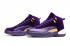 Nike Air Jordan XII 12 Retro Velvet violet blanc jaune Femmes Chaussures
