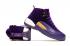 Nike Air Jordan XII 12 復古天鵝絨紫白色黃色女鞋