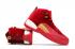 Nike Air Jordan XII 12 Retro Velvet красный белый желтый Женская обувь