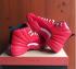 Nike Air Jordan XII 12 Retro rouge argent boucle hommes chaussures de basket-ball