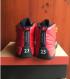 Nike Air Jordan XII 12 Retro rood zwart wit heren basketbalschoenen