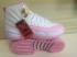 Nike Air Jordan XII 12 Weiß Rosa Damen Basketballschuhe