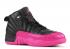 Air Jordan 12 Retro Noir Deadly Pink 510816-026