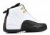 Air Jordan 12 Retro Gs Countdown Pack Taxi White Black 153265-109