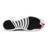 Air Jordan 12 Retro Gs Playoff Beyaz Siyah Varsity Kırmızı 153265-001,ayakkabı,spor ayakkabı