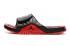 Nike Jordan Hydro XII Retro Uomo Sandali Ciabatte Flue Game Nero Rosso 820265-001