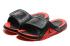мужские сандалии Nike Jordan Hydro XII Retro, шлепанцы Flue Game, черный, красный 820265-001