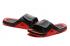 Nike Jordan Hydro XII Retro Uomo Sandali Ciabatte Flue Game Nero Rosso 820265-001