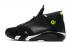 Nike Air Jordan 14 Retro XIV Chaussures Homme Noir Menthe Vert Toe 487471