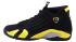 Nike Air Jordan 14 XIV Thunder Black Vibrant Yellow 487471 070