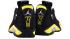 Nike Air Jordan 14 XIV Thunder Zwart Levendig Geel 487471 070