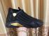 Nike Air Jordan Retro XIV 14 Retro Zwart goud heren basketbalschoenen