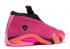 Air Jordan Mujeres 14 Retro Low Shocking Pink Crimson Flash Blast Negro DH4121-600