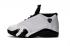 Nike Air Jordan 14 Retro XIV Low Biały Czarny Niebieski 807511