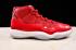 Air Jordan 11 Retro Gym Red White Pánske basketbalové topánky 378037-603