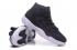 мужские и женские кроссовки Air Jordan 11 Wool Dark Grey Metallic Silver Black 378037 050