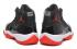 Nike Air Jordan 11 Bred Retro Noir Rouge Blanc Bred KIDS 378038 010