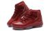 Nike Air Jordan Retro XI 11 รองเท้าผู้หญิงสีแดง 378038
