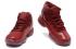 Nike Air Jordan Retro XI 11 Rojo Mujer Zapatos 378038