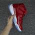 รองเท้าบาสเก็ตบอล Nike Air Jordan XI 11 Retro High Wine Red All Hot 852625