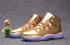Nike Air Jordan XI 11 Retro Altın Beyaz Erkek Ayakkabı, ayakkabı, spor ayakkabı