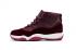 Nike Air Jordan XI 11 Retro Bordo Beyaz Erkek Ayakkabı, ayakkabı, spor ayakkabı