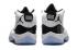 Nike Air Jordan XI 11 Retro Erkek Ayakkabı Beyaz Siyah Çok Renkli .