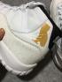Nike Air Jordan XI 11 Retro OVO Blanco Oro Hombres Zapatos