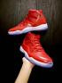 buty do koszykówki Nike Air Jordan XI 11 Retro unisex, chińskie czerwone białe
