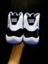 Nike Air Jordan XI 11 Retro Unisex basketbalové boty bílá královská modrá