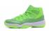 Nike Air Jordan XI 11 Retro Mujer Zapatos de baloncesto Flu Verde 378037-133