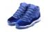 Nike Air Jordan XI 11 Koningsblauw Wit Heren Basketbalschoen