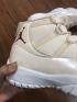 Nike Air Jordan XI Beach 11s Beige Blanc Hommes Chaussures de basket