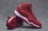 Nike Air Jordan XI Retro 11 Heiress Red Velvet Night Maroon 852625-650、靴、スニーカー
