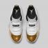 Air Jordan 11 Düşük GS Kapanış Töreni Beyaz Metalik Altın Sikke Siyah 528896-103, ayakkabı, spor ayakkabı