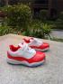 Nike Air Jordan 11 XI Low Varsity Red Cherry Retro White Læder børnesko