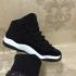 Nike Air Jordan XI 11 復古黑白兒童鞋