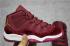 Nike Nike Jordan XI 11 Retro Heiress รองเท้าบาสเก็ตบอลกำมะหยี่สีแดง