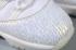 Air Jordan 11 Low GS Blanc Argent Chaussures de basket-ball 597331-100