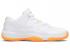 tênis de basquete Air Jordan 11 Retro Low Bright Citrus White AH7860-139