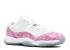 Air Jordan 11 Retro Low Gg Snake Pink Hvid Sort 580521-108