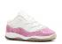Air Jordan 11 Retro Low Td Pink Snake Skin Putih Hitam 505836-108