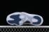 Air Jordan 11 Retro Low White Midnight Navy Khuếch tán màu xanh bóng đá Xám FV5104-104