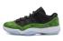 Nike Air Jordan 11 Retro Low Zwart Nightshade Ice Volt Green Snake OVO Supreme 528895 033