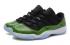 Nike Air Jordan 11 Retro Low Negro Nightshade Ice Volt Verde Serpiente OVO Supreme 528895 033